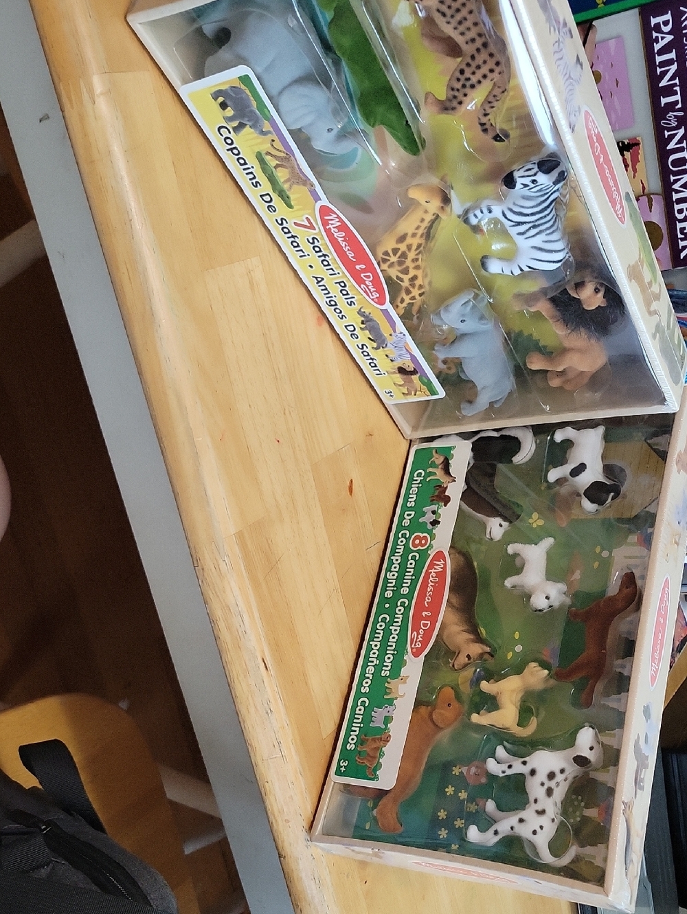 Melissa & Doug Multicolor Safari & Farm Animal Playsets